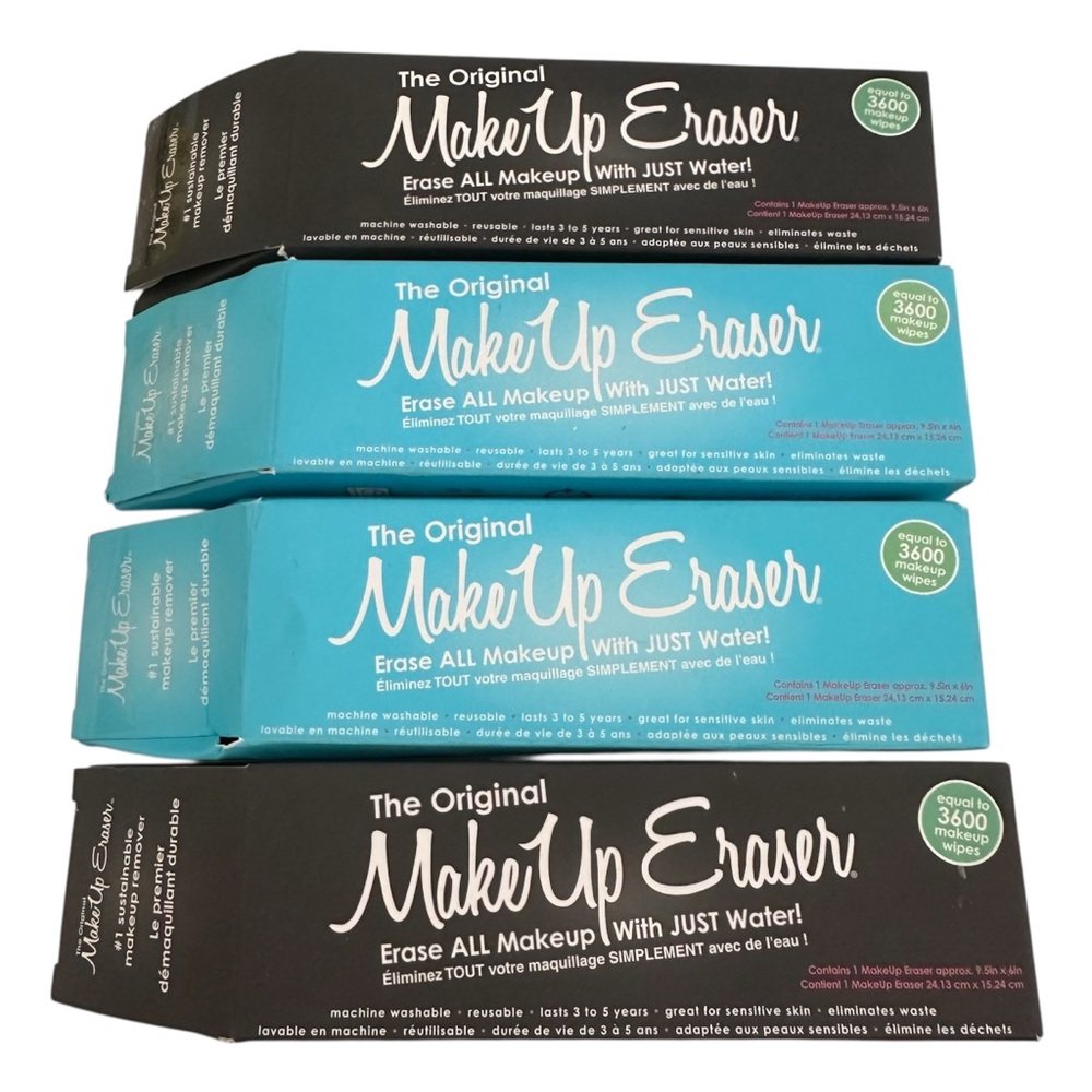 The Original MakeUp Eraser (4)9.5 in – Reusable eco-friendly makeup‎